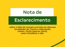 NOTA DE ESCLARECIMENTO