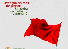 Bandeira Vermelha Patamar 2