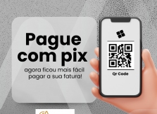 Novidade! Pagamento via pix