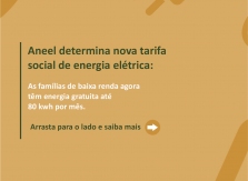 Nova Tarifa Social de Energia