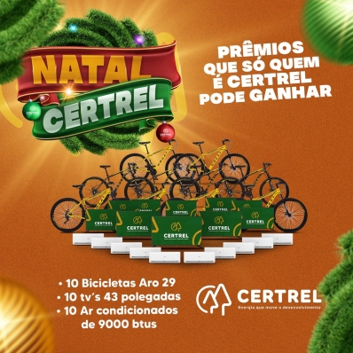 Ganhadores Sorteio Natal Certrel